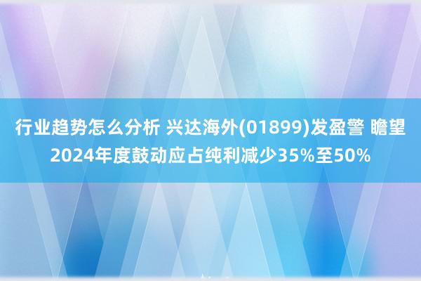 行业趋势怎么分析 兴达海外(01899)发盈警 瞻望2024